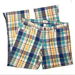 Abercrombie & Fitch Jeans - A&F Plaid Capris Abercrombie & Fitch Jeans - A&F Plaid Capris